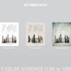 City Maps Color Schemes 13st to 15th at ArtPrintsVicky