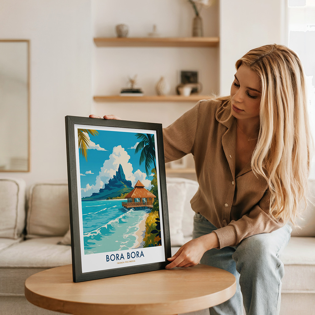 Bora Bora Travel Wall Art Print - Image 5