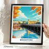 Brighton Travel Print – England Poster