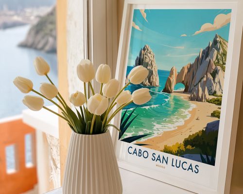 Alternative view of Cabo San Lucas Travel Poster