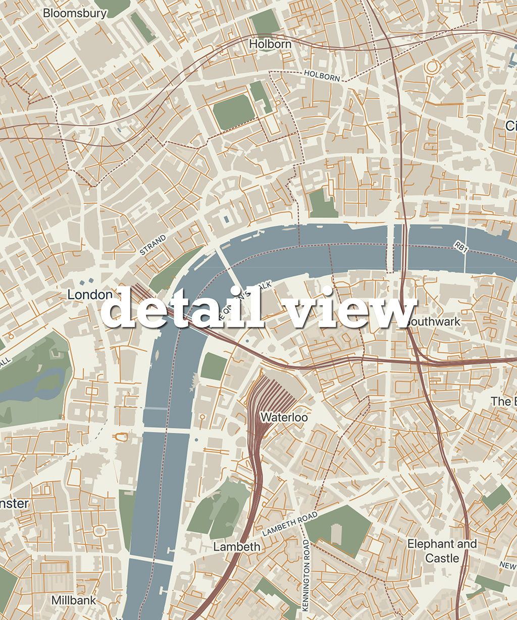 London Map Print Personalized Wall Art Poster - Image 6