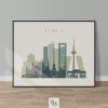 Madrid print earth tones 1 landscape