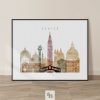 Venice poster watercolor 1 landscape
