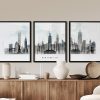 New York set 3 posters urban 1