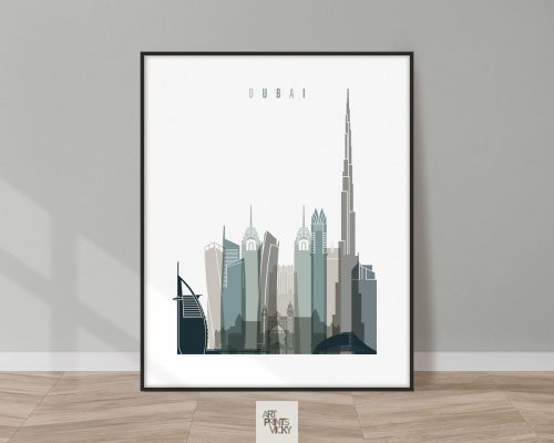 Dubai print earth tones 4