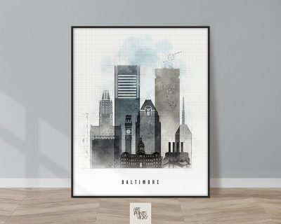 Baltimore poster urban