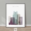 Orlando art print pastel 2