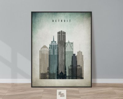 Detroit poster distressed 3