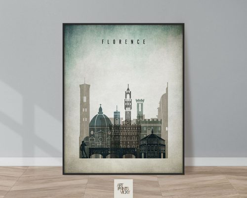 Florence poster distressed 3