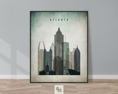 Atlanta poster distressed 3