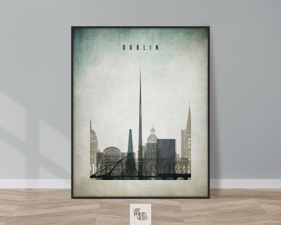 Dublin poster distressed 3