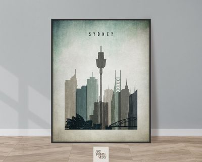 Sydney poster distressed 3
