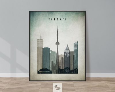 Toronto poster distressed 3