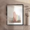 Stockholm wall art pastel white second