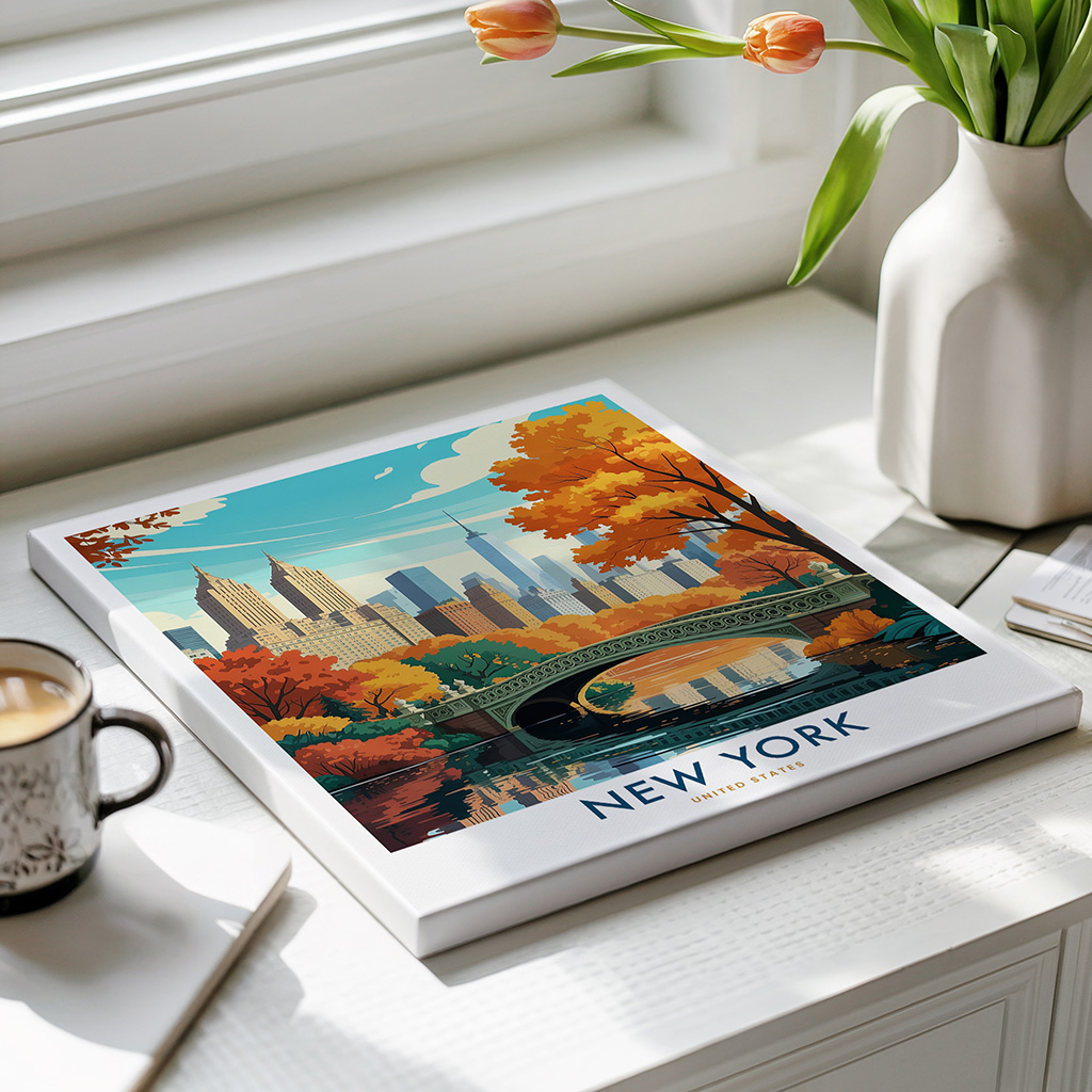 New York Travel Print - Central Park Poster - Image 4