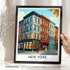 New York SoHo Travel Print - Manhattan Poster
