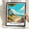 The Hamptons Coastal Art Print
