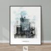 Lubbock urban print