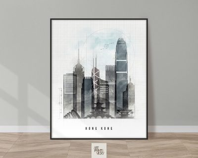 Hong Kong poster urban 1