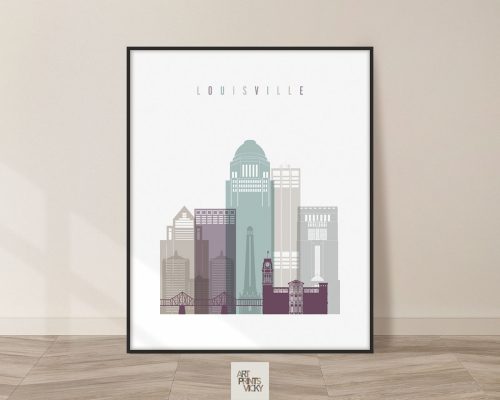 Louisville poster pastel 2