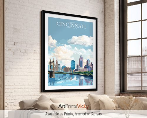 Cincinnati City Poster