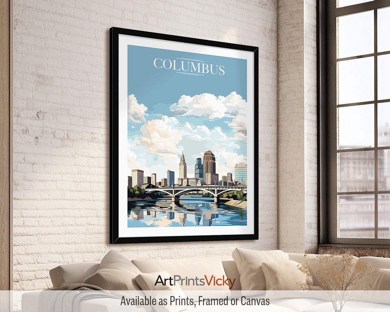Columbus City Poster