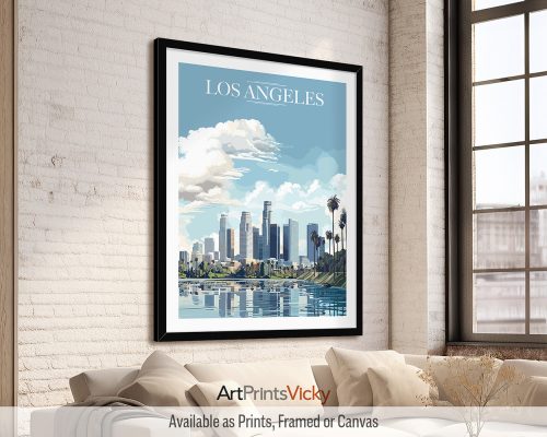 Los Angeles City Print