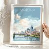 Nashville City Print