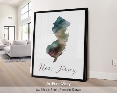 new jersey map w