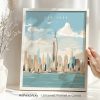 Travel Print of New York City