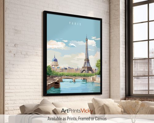 Travel Print of Paris