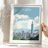 Taipei Travel Print