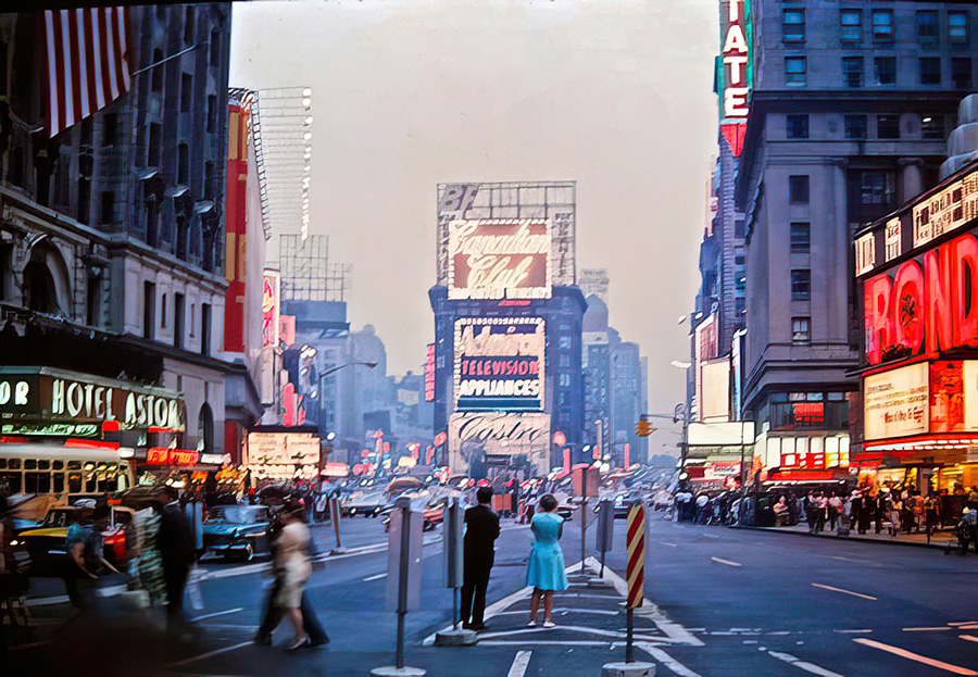 times square, 1960s